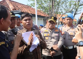 Polres Tegal Kota Kawal dan Amankan, Penyampaian Aspirasi Para Buruh PT. CTG Pemalang – Website Resmi