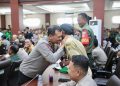 Moment Irjen Pol Ahmad Luthfi suruh berdiri seluruh Kapolsek di Brebes; libatkan Tokoh Agama bentuk Empat Pilar di Desa