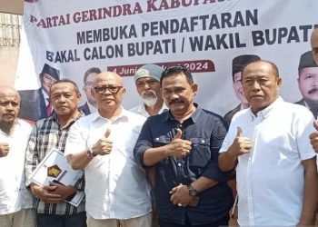 DPC Gerindra Kab Batang Terima Pendaftaran Dari Mantan Wakil Bupati Suyono untuk Pilkada 2024
