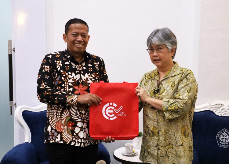 Audiensi UNDIP dan ICE Institute Bahas Pengembangan Pembelajaran Daring