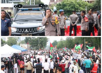 1129 Personel Polri Siap Amankan Aksi Solidaritas Palestina Di Kedubes AS – Warga Berita