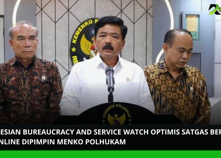 Indonesian Bureaucracy and Service Watch Optimis Satgas Berantas Judi Online Dipimpin Menko Polhukam