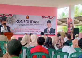 Gerindra Deklarasikan Iwan Sutiaman Sebagai Bakal Calon Bupati di Pilkada Pangandaran – Warga Berita