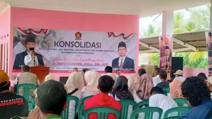 Gerindra Deklarasikan Iwan Sutiaman Sebagai Bakal Calon Bupati di Pilkada Pangandaran – Warga Berita 1 Gerindra Deklarasikan Iwan Sutiaman Sebagai Bakal Calon Bupati di Pilkada Pangandaran – Warga Berita