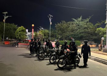 Personel Sat Samapta Polres Kudus Patroli Malam untuk Cegah Gangguan Kamtibmas – Polres Kudus