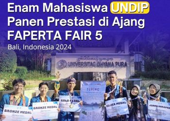 Mahasiswa FPIK UNDIP Panen Prestasi FAPERTA Fair 5
