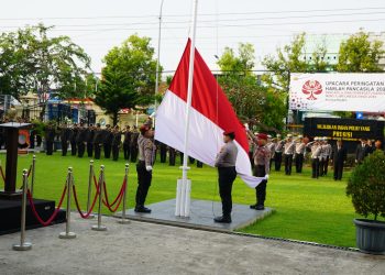 Peringati Hari Lahir Pancasila Polres Brebes Gelar Upacara 7 Peringati Hari Lahir Pancasila Polres Brebes Gelar Upacara