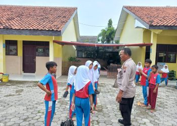 Binluh Di SD, Ini Yang Disampaikan Kanit Binmas Polsek Wanasari