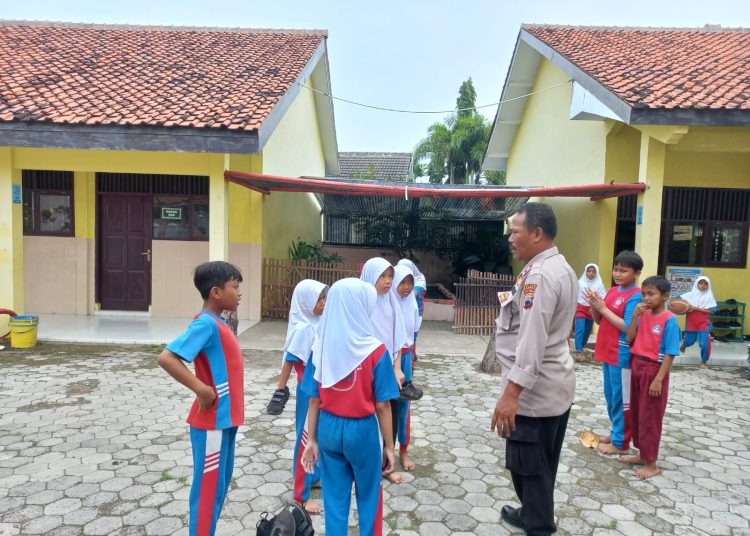 Binluh Di SD, Ini Yang Disampaikan Kanit Binmas Polsek Wanasari