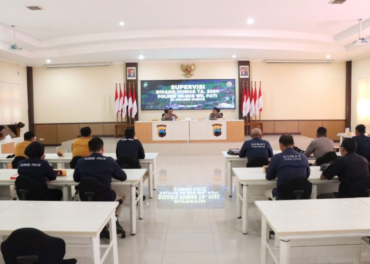 Bid Humas Gelar Supervisi Kehumasan di Polres Kudus – Polres Kudus