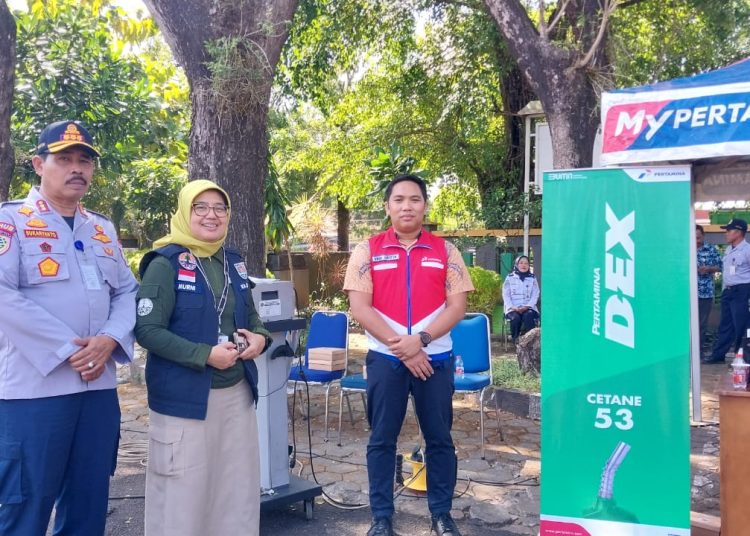 DLH Cilacap Gandeng Dishub dan Pertamina Gelar Uji Emisi Kendaraan Gratis 1 DLH Cilacap Gandeng Dishub dan Pertamina Gelar Uji Emisi Kendaraan Gratis