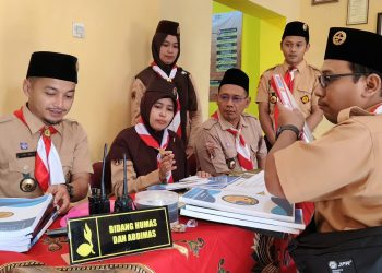 Kwarran Lumbir siap rebut kembali Prestasi Kwartir Ranting Tergiat Tahun 2024