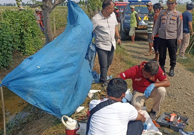 Polisi Olah TKP 2 Pekerja Korban Mesin Panen Padi Yang Meledak, 1 Diantaranya Meninggal