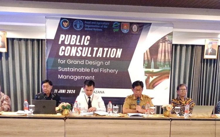 Pemkab Cilacap Gandeng FAO, Gelar Konsultasi Publik Penyusunan Draft Grand Desain Pengelolaan Perikanan Sidat Berkelanjutan
