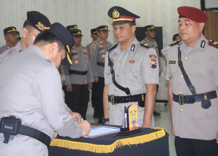 Kapolres Brebes Pimpin Sertijab Kasat Narkoba