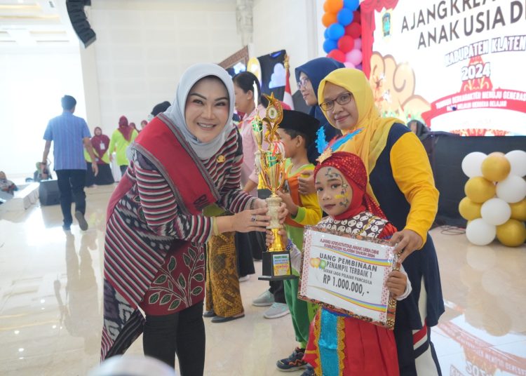 Ratusan Anak Ikuti Ajang Kreativitas Anak Usia Dini 2024