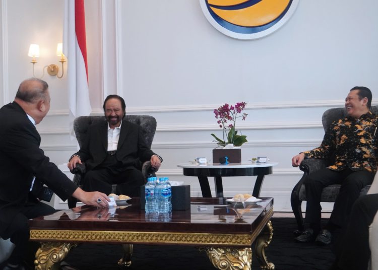 Pimpinan MPR Sowan ke Ketum Partai NasDem Surya Paloh, Ini Yang Dibahas – Partai NasDem