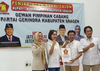 Bakal Cabup Sragen, Daftarkan di Tiga Parpol Salah Satunya Gerindra – Warga Berita
