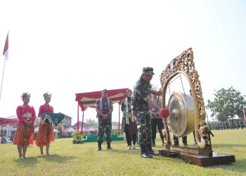 Dibuka Sekda Ditutup Dandim, TMMD Karangdukuh Rampung 100 Persen