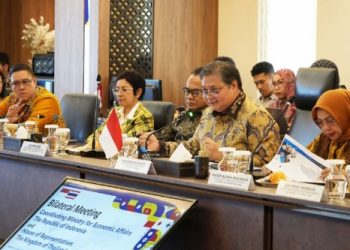 Airlangga Hartarto Jajaki Peluang Kerja Sama Pengembangan Kendaraan Listrik Dengan Parlemen Thailand