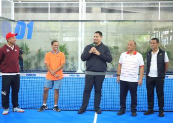 Menpora Dito Ariotedjo Buka Simulasi dan Road to PON XXI Intermediate Open Tournament Padel Indonesia