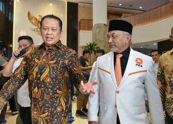 Sambut Kunjungan Pimpinan MPR RI, Syaikhu Sebut PKS Jalin Kolaborasi Wujudkan Indonesia Emas 2045