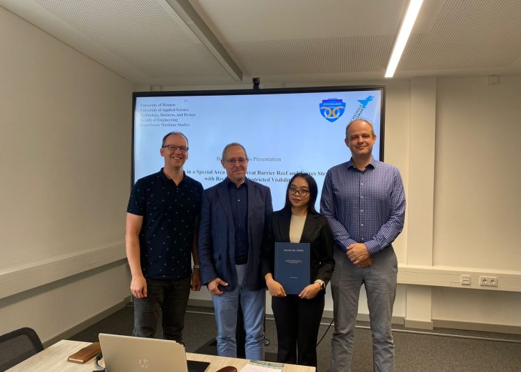 Mahasiswi D4 Nautika Polimarin Semarang Berhasil Menyelesaikan Bachelor Thesis di Hochschule Wismar University