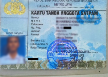 cara mengurus kta satpam