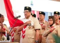 Pj Gubernur Jateng Nana Dikukuhkan sebagai Ketua Mabida Pramuka Jateng 2023-2028