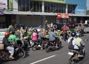 Harga Sayur Anjlok, UNNIMA Borong dan Bagikan Gratis ke Warga Magelang