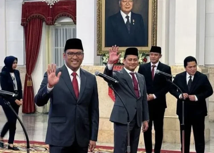 Calon Gubernur Jateng "Mas Dar" Diangkat Menjadi Wakil Menteri Pertanian 1 Presiden Jokowi Lantik Thomas Djiwandono sebagai Wakil Menteri Keuangan II