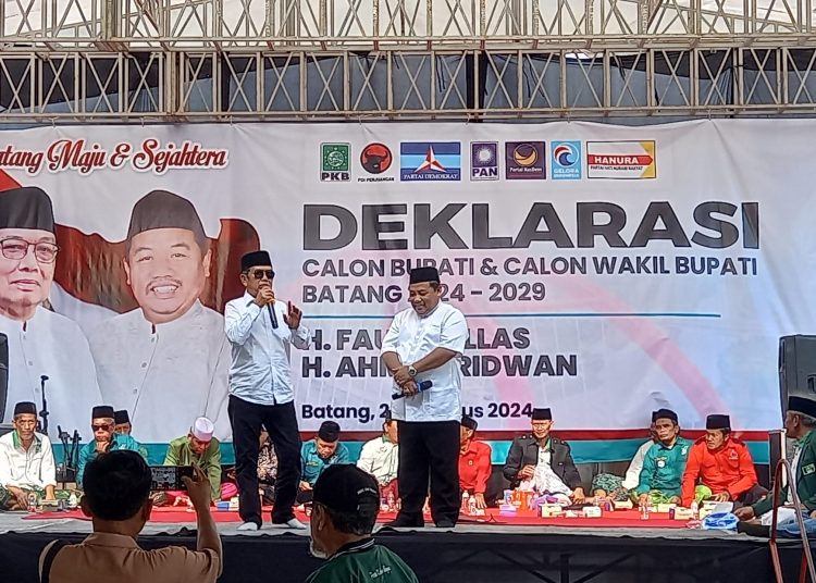 PKB dan PDIP Deklarasikan Pasangan Fallas dan Ahmad Ridwan di Pilkada Batang 2024 1 Fallas dan Ahmad Ridwan