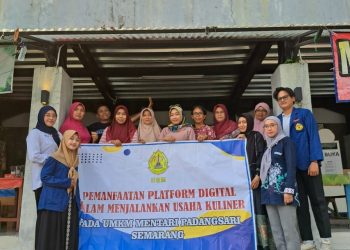 Pelatihan Digital Marketing untuk UMKM Padangsari oleh Tim PKM Universitas Semarang