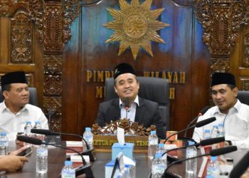 Ahmad Luthfi dan Taj Yasin Maimoen silaturahmi ke muhammadiyah