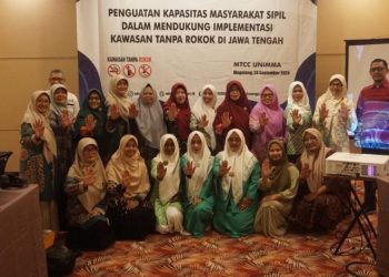 Universitas Muhammadiyah Magelang Gelar Pelatihan Penguatan Implementasi Kawasan Tanpa Rokok di Jawa Tengah