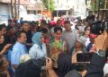 Wakil Presiden Terpilih Gibran Rakabuming Blusukan di Solo Bersama Respati Ardi dan Astrid Widayani