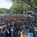 Ribuan Mahasiswa Malang Demo Tolak Efisiensi Anggaran, Bakar Foto Prabowo-Gibran