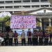 Mahasiswa Semarang Demo Tolak Pemangkasan APBN 2025