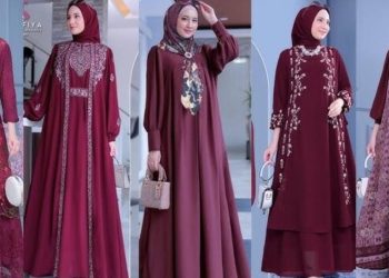 Trend Warna Baju Lebaran Burgundy 2025, Awas Jangan Sampai Salah Beli!