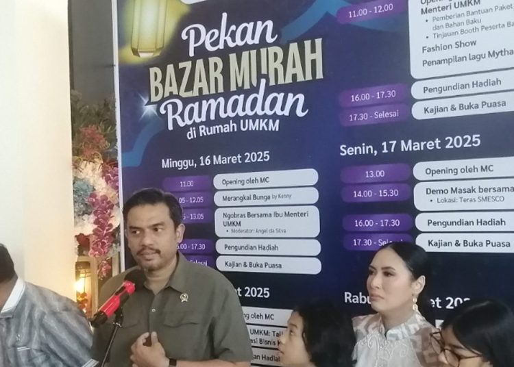 Menteri UMKM Buka Pekan Bazar Ramadhan Murah 2025, Dukung UMKM dan Masyarakat