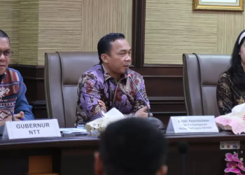 Menteri Wihaji Bahas Penanganan Stunting dan Kesejahteraan Keluarga Bersama Gubernur NTT