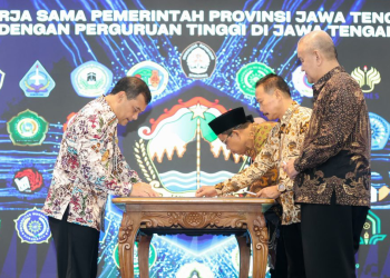 44 Perguruan Tinggi Tandatangani Kerjasama dengan Pemprov Jateng untuk Dukung Pembangunan Daerah