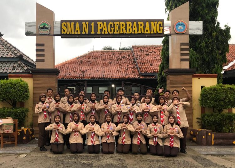 Hidupkan Rasa Kepedulian Sesama, Pramuka SMA Negeri 1 Pagerbarang