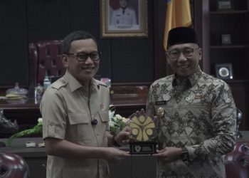Menteri Karding bahas program kelas migran di seluruh SMK Lampung