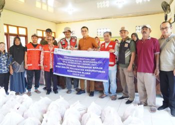 BPJS Kesehatan Pati Salurkan Bantuan untuk Korban Banjir Blora